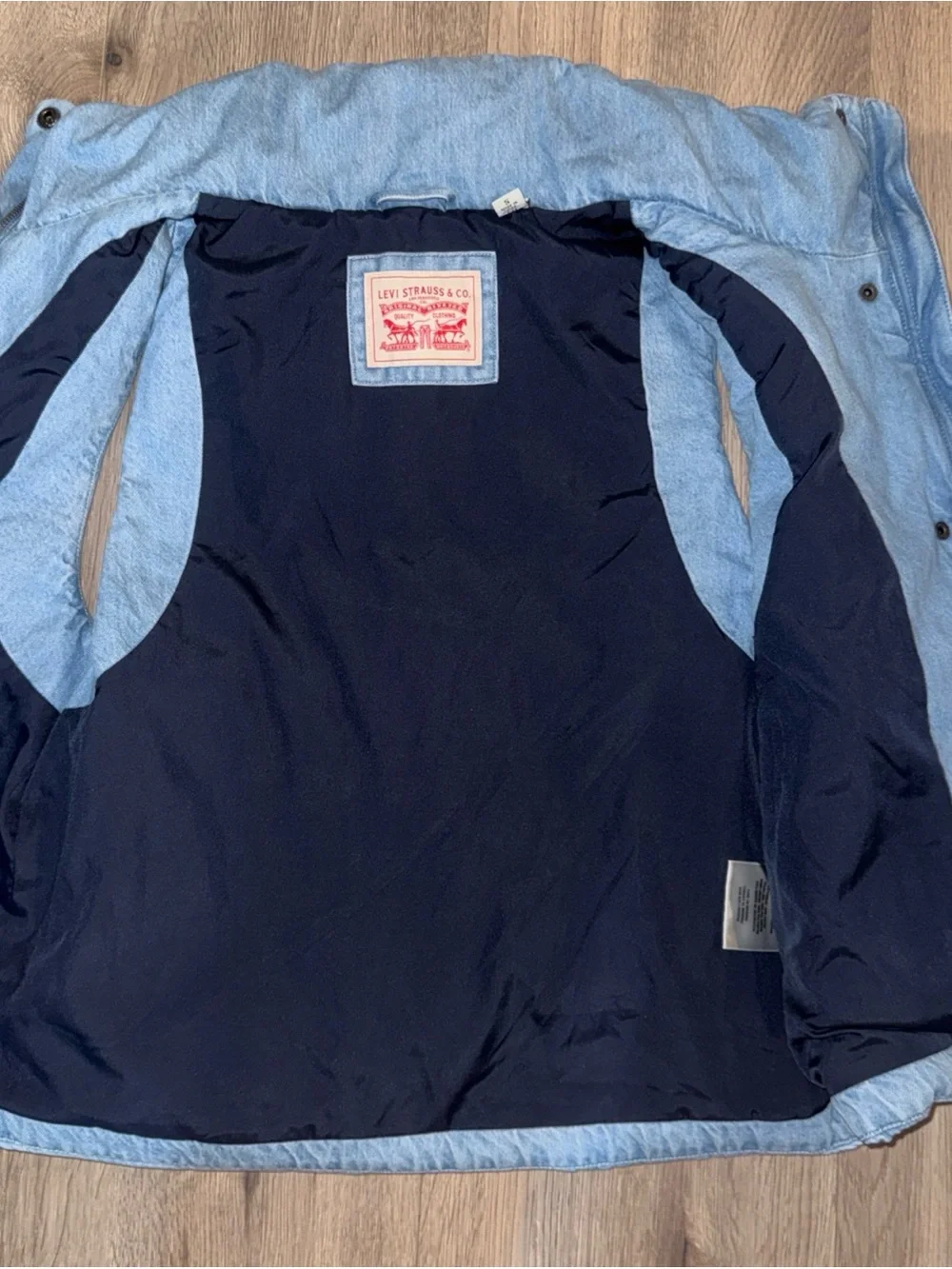 Levi's Light Blue Puffer Vest for Kids